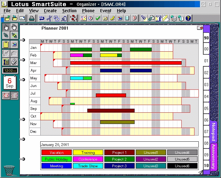 Organizer Planner