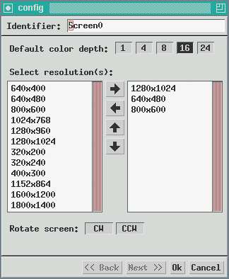 xf86cfg screen dialog