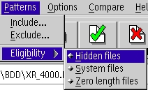 Pattern Menu