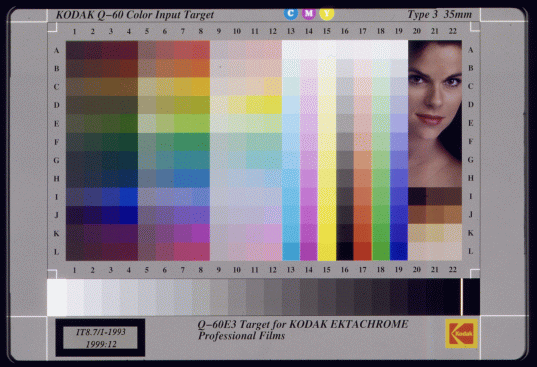 color calibration target