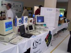 VCF East 3.0, OS/2 Museum exhibit, Photo courtesy of Andy Meyer