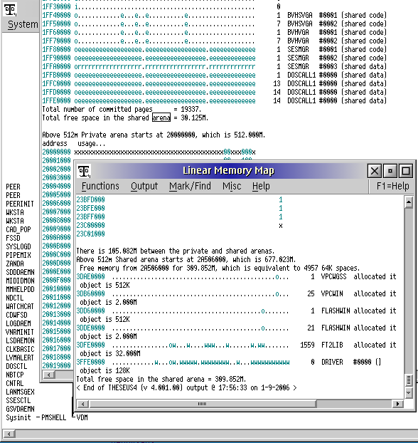 Virtual PC and Flash DLLs loaded high