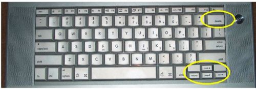 The MacBook Pro's Keyboard