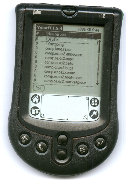 VOICE Newsletter 11/2002 - Using a Palm m105 with eComStation