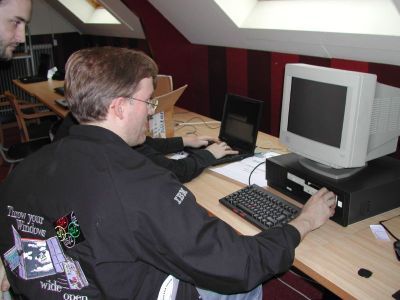 Oliver Stein installing OS/2 on a genuine PowerPC