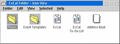 ExCal Folder