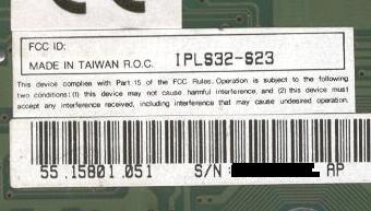 Beispiel FCC-ID