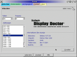 Scitech Display Doctor Configuration