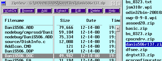 ZipView-Fenster