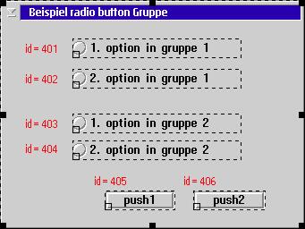 radio group sample 1