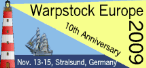 Warpstock Europe 2009 homepage Warpstock Europe 2009