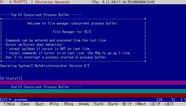 concurrent process buffer