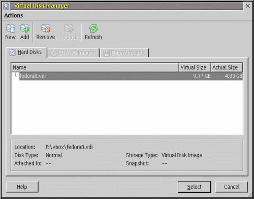The vdi disk