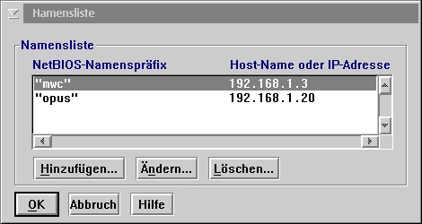 Namensliste