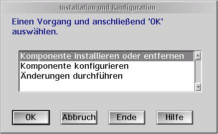 Installation und Konfiguration